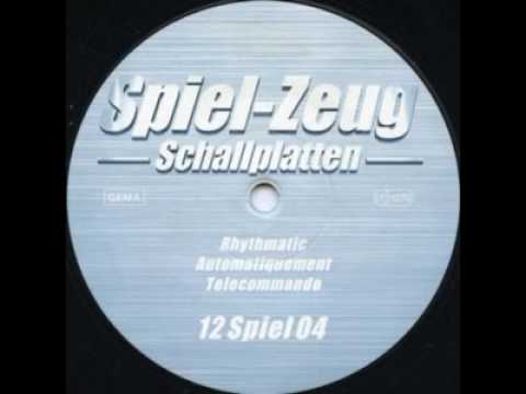 Thomas Schumacher - Rhythmatic - Rhytmatic EP - Spiel Zeug Schallplatten ‎– 12 Spiel 04