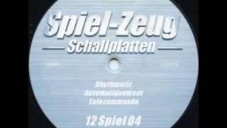 Thomas Schumacher - Rhythmatic - Rhytmatic EP - Spiel Zeug Schallplatten ‎– 12 Spiel 04