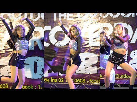 180901 Uzi cover Blackpink (Doris as Jisoo) - DDU-DU DDU-DU @ The outdoor plaza