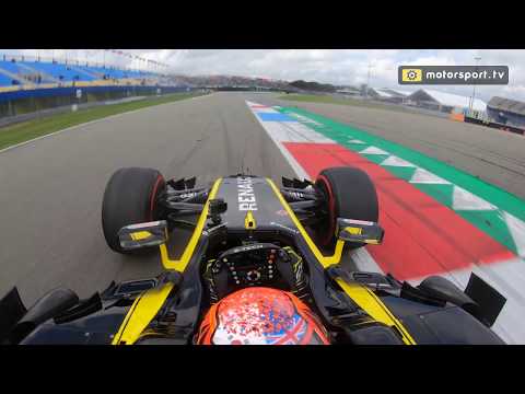 Ronde onboard over het TT Circuit Assen met de Renault F1 RS17