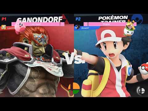 LionHeart (Ganon) vs Drazer (Pokemon Trainer) - SSB India August Online Tournament