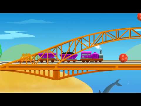 Поезда. Игра перевозим грузы серия 2 для детей