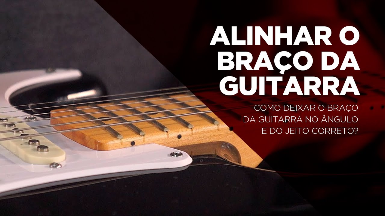 Como alinhar o braço da guitarra do jeito correto? Dicas de Luthieria Miyata