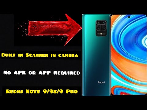 How to scan documents using your Redmi Note 9/9s/9Pro/Poco X3 Camera| Built in Scanner