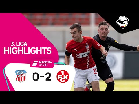 FSV Zwickau - 1. FC Kaiserslautern | Highlights 3. Liga 21/22