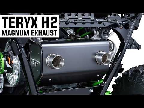 EVP Magnum Exhaust Systems for Kawasaki Teryx H2
