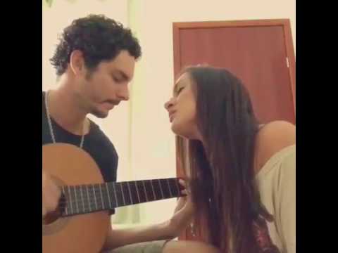 Gabi Melim e Bruno Chelles 3030 cantando Luz em todo morro