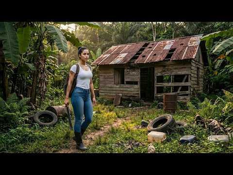 Talented Young Girl Revived a Forgotten Wooden Home — Amazing Transformation!