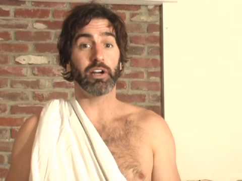 Toga!  Toga!  Toga!  (How to Make a Toga From a Bed Sheet)