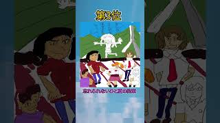 【感動アニメランキング】画伯の個人的感動アニメを描いてもらったよ！みんなは何が好き？ #絵が下手 #お絵描き  #アニメ #クレヨンしんちゃん  #あの花 #ランキング  #shorts