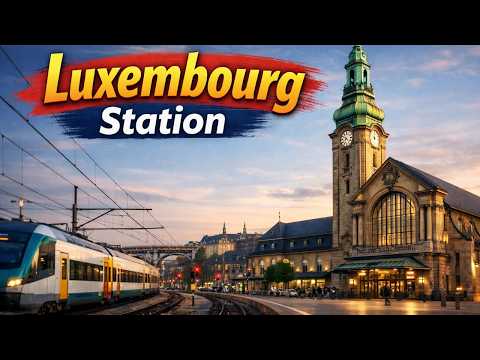 Estação Ferroviária Central de Luxemburgo | Passeios Centrais