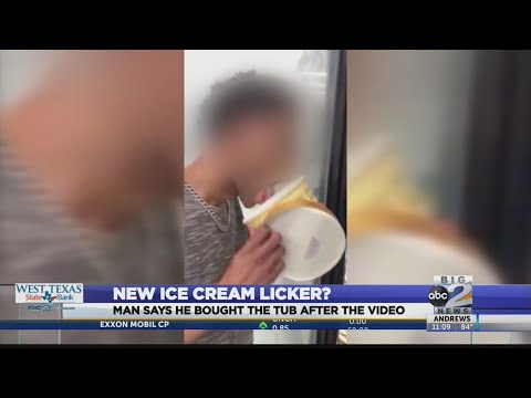 Texas police investigating a new "ice cream licker"