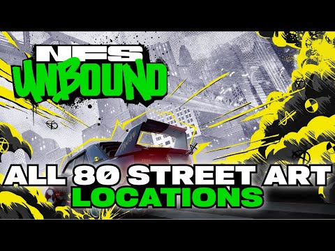 Need For Speed Unbound - All 80 Street Art Locations (Heaven Spot Trophy Guide)