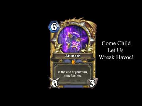 Voice Impressions: Hearthstone: Aluneth Voice Lines