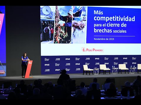 Ministra de Economía y Finanzas: “Necesitamos trabajar por un país más competitivo, pero también por un país más justo” - Noticias - Ministerio de Economía y Finanzas - Plataforma del Estado Peruano
