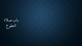 ٢١شرح زاد المستقنع - عامر بهجت - ١٤٤٠هـ (صلاة التطوع) image