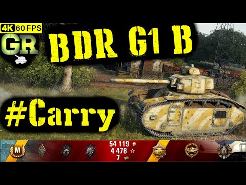 World of Tanks BDR G1 B Replay - 10 Kills 2.7K DMG(Patch 1.4.1)