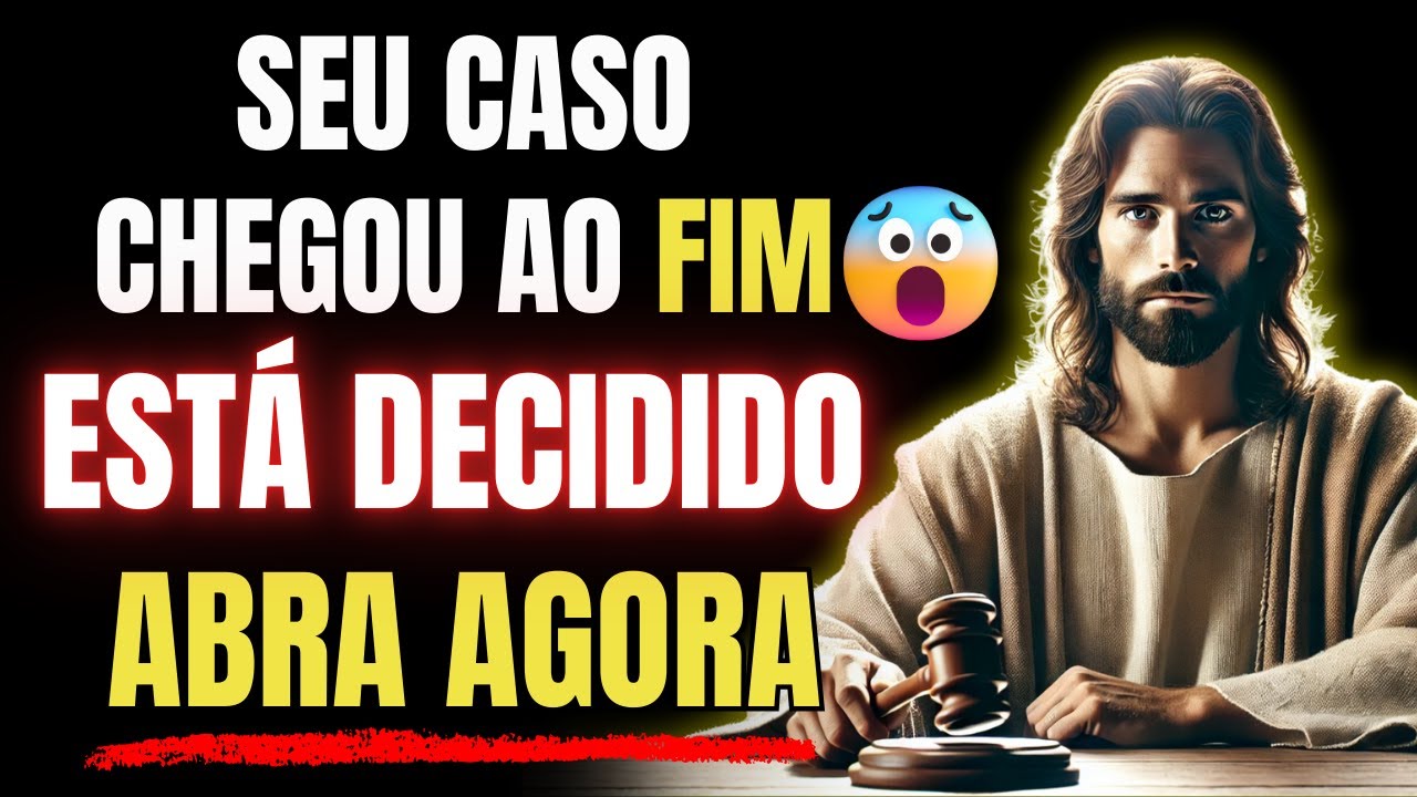 DEUS DIZ: HOJE É O DIA MAIS TRISTE DA SUA VIDA...SEU CASO CHEGOU AO FIM AGORA!!