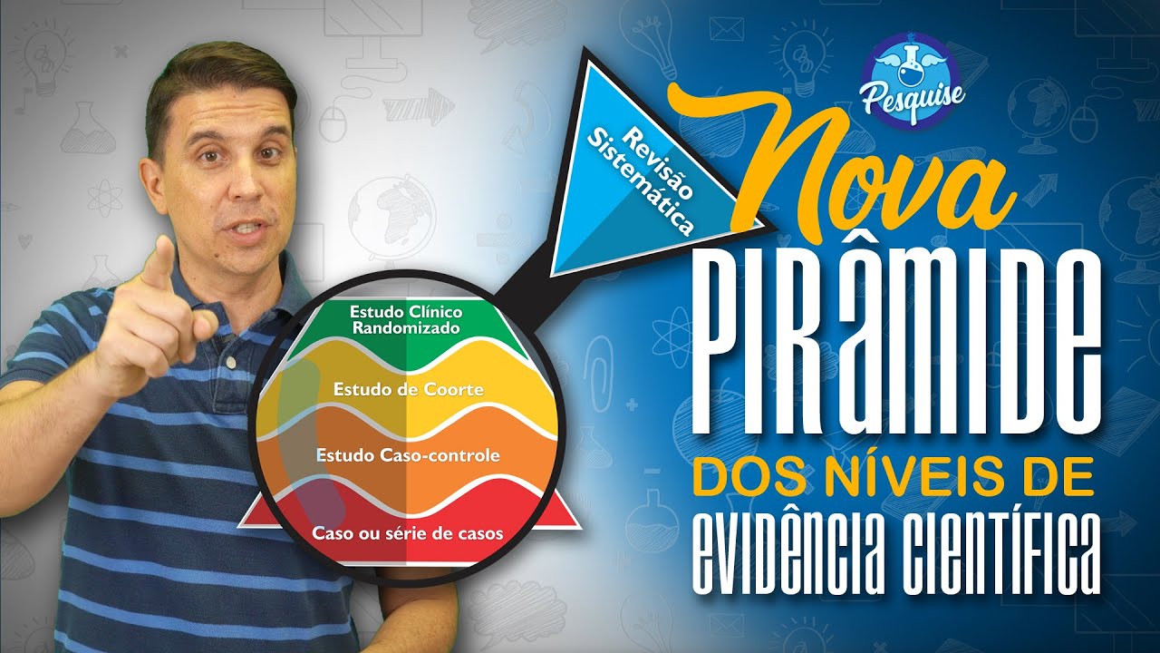 Nova PIRÂMIDE dos Níveis de Evidências Científicas