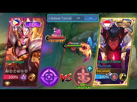 HOW TO PLAY DYRROTH AGAINST AGGRESSIVE FREYA IN 1V1 SITUATION? | LIFESTEAL TUTORIAL BEST BUILD