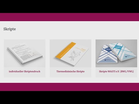 Dein Individuelles Skript - so lässt Du es online drucken