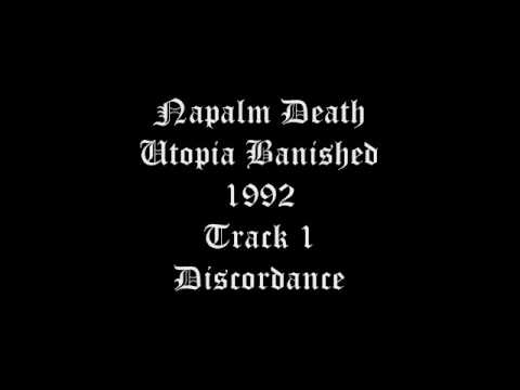 Napalm Death - Utopia Banished 1992 Track 1 Discordance