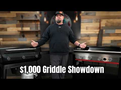 Traeger Flatrock vs Weber Slate: $1,000 Griddle Showdown