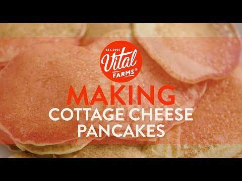 Making High-Protein Cottage Cheese Pancakes