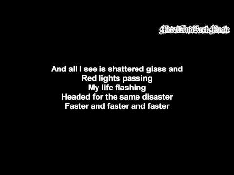 Three Days Grace - Car Crash | Lyrics on screen | HD