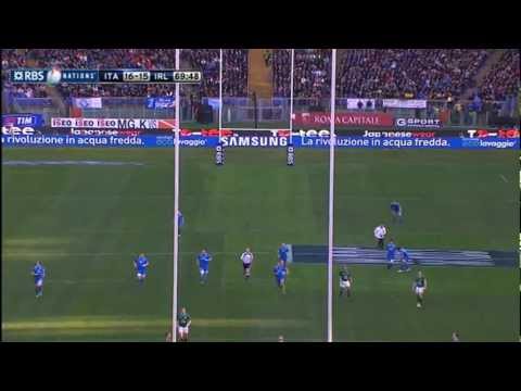 Luciano Orquera Penalty 3 Italy v Ireland 16 March 2013