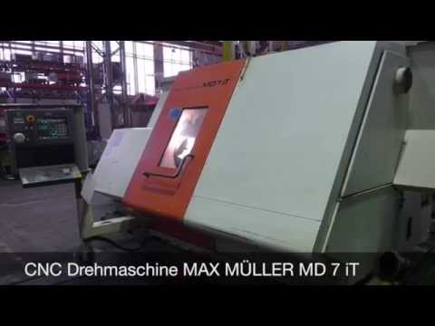 CNC Drehmaschine MAX MÜLLER MD 7 iT