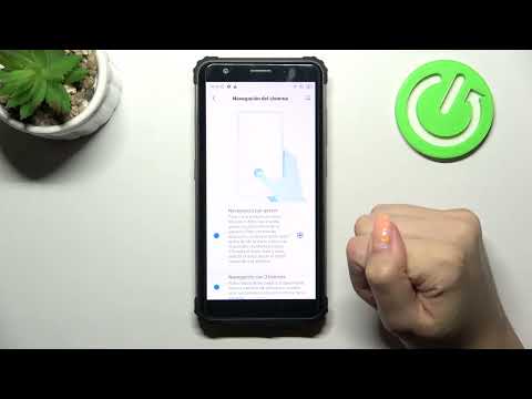 How to configure the navigation bar or disable gestures on the Blackview BV6600E