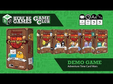 How to Play Adventure Time Card Wars - Demo Game