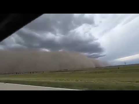  VÍDEO- DESTROZOS Y UN CHOQUE EN PLENA TORMENTA EN LA TOMA, SAN LUIS.