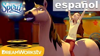 El primer acto de circo de Spirit y Lucky | SPIRIT CABALGANDO LIBRE El primer acto de circo de Spirit y Lucky | SPIRIT CABALGANDO LIBRE