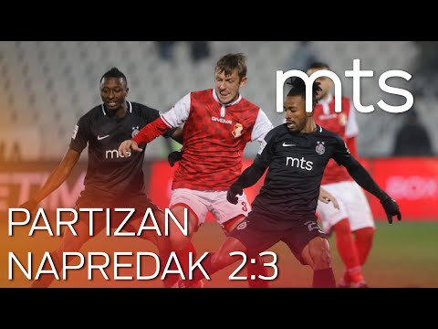FK Partizan FK Napredak 2:3 LLT Super liga Srbije 19. kolo sezona 2019/20