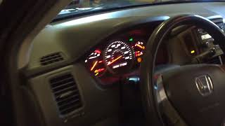 Honda Green Flashing Key Security Light Quick Fix!!!