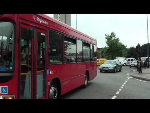 (HD) A Stagecoach Dennis Dart at Lewisham on Route 380