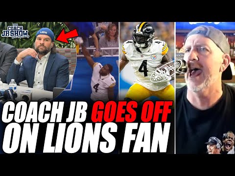 Coach JB GOES OFF After Lions Fan Who DK Metcalf Hit Has PRESS CONFERENCE!