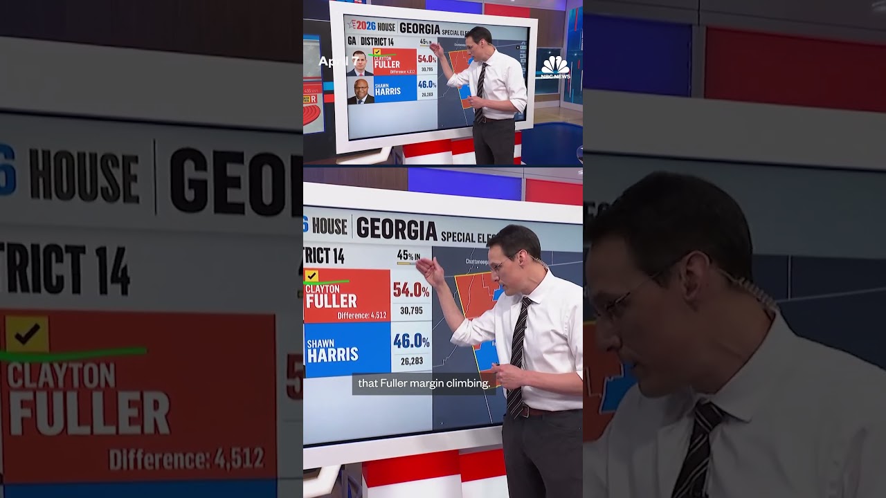 Republican Clayton Fuller wins special election to replace Marjorie Taylor Greene