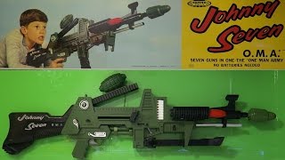JOHNNY SEVEN OMA TOY GUN CLASSIC UNBOXING AND REVIEW!!