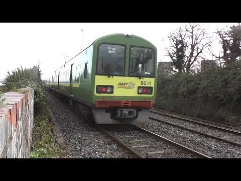 8100 and 8510 Class DART Trains - Sandymount