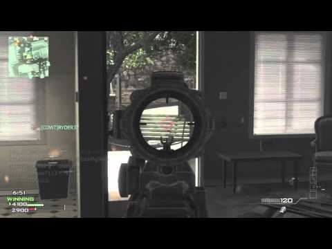Call of Duty MW3 MK14 TDM my first commantary