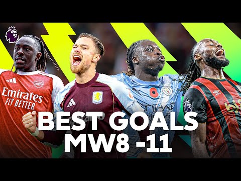 The BEST Premier League Goals | Matchweeks 8–11