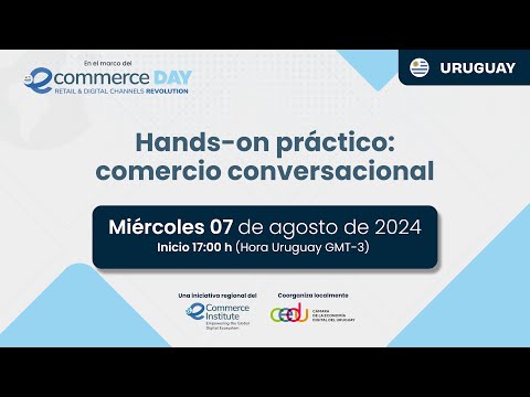Hands-on práctico: comercio conversacional - YouTube