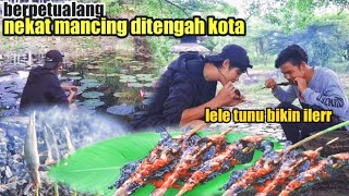 Download lagu BAKAR IKAN HASIL MANCING DI TENGAH KOTA||NIKMATNYO BIKIN NGILER🤤‼️ mp3