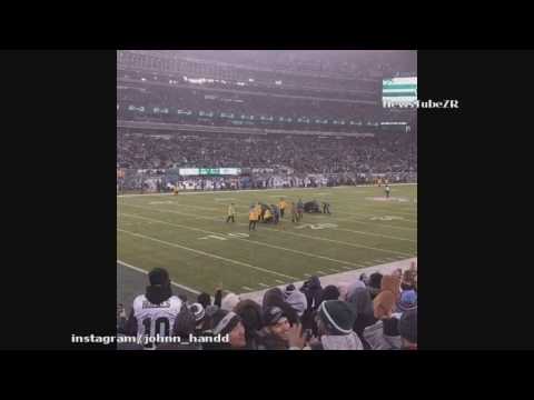 Streakers run onto field during Jets vs Colts Game  12/5/2016 narrated by Kevin Harlan