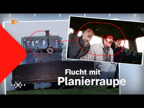 Video Thumbnail: Spektakuläre Flucht aus der DDR mit einer Planierraupe | Terra X