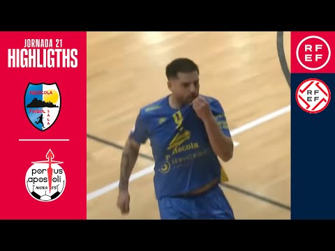 Resumen #PrimeraDivisiónFS | Servigroup Peñíscola 5-3 Noia Portus Apostoli | Jornada 21