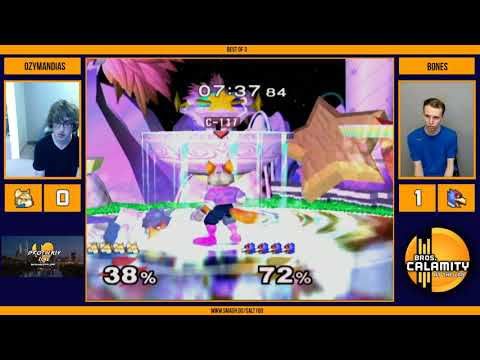 S@LT #100 | Bones (Falco) vs Ozymandias (Fox) - Winners Semi Finals - SSBM Singles